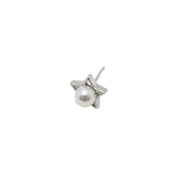 Orion studs silver single earrings