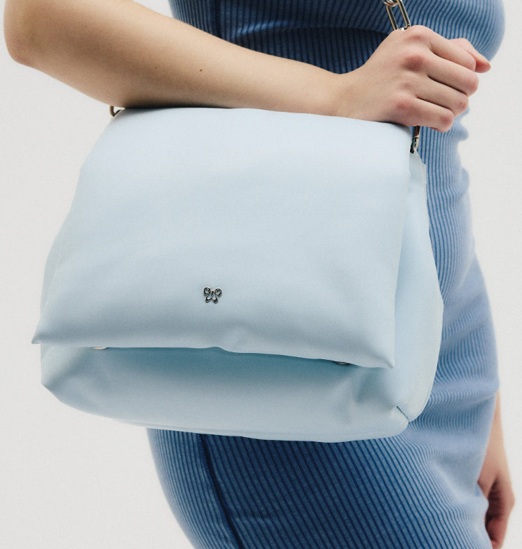 Pillow bag mini blue