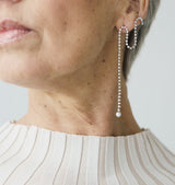 shiny single earring