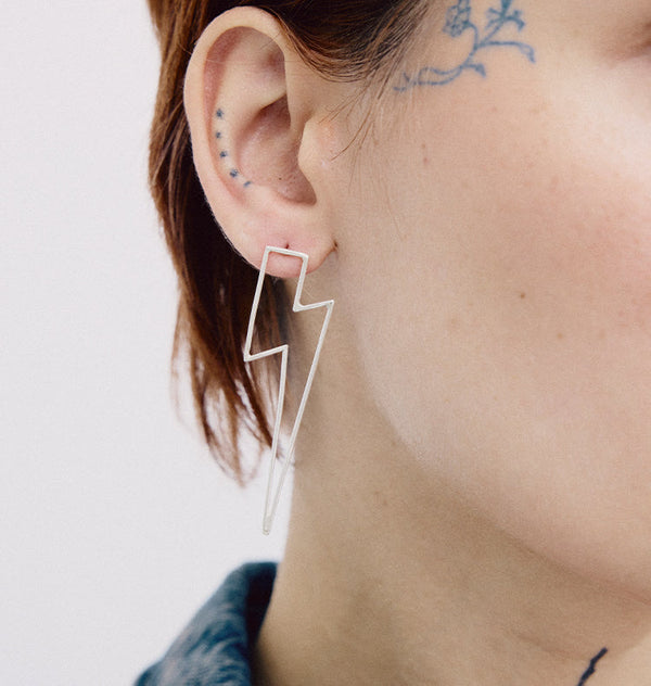 Alexandra earrings silver