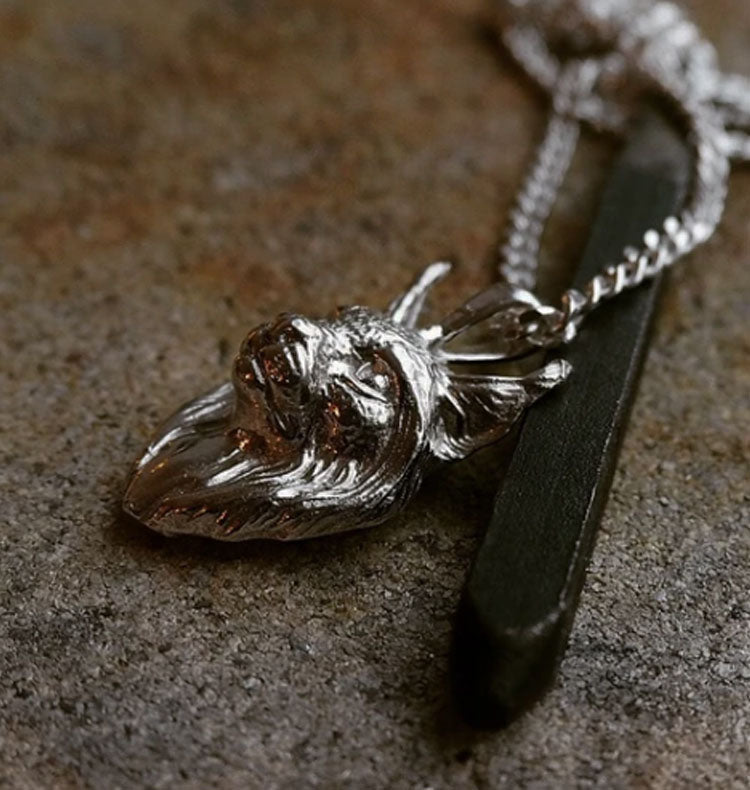 Lynx Necklace Silver