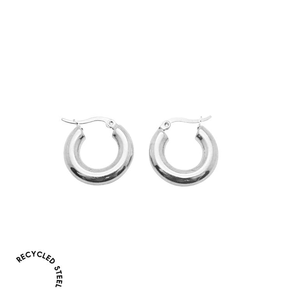 Small alice earrings silver