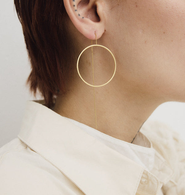 Soul earrings gold