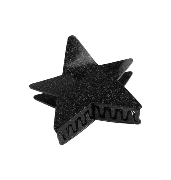 star hair clip black