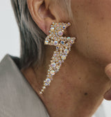 Stardust earrings gold