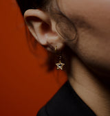 veja star single earring gold