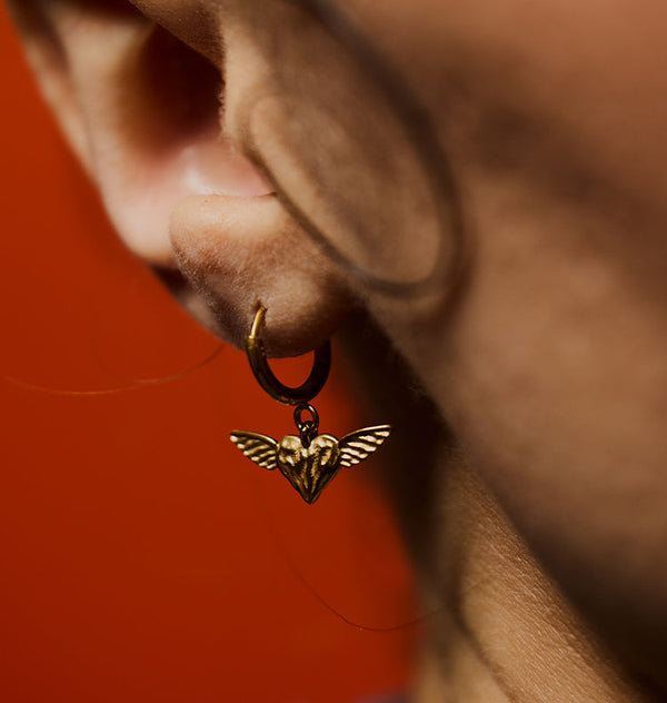 veja wing single earring gold