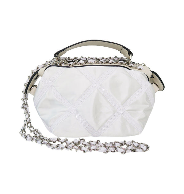 emma handbag white